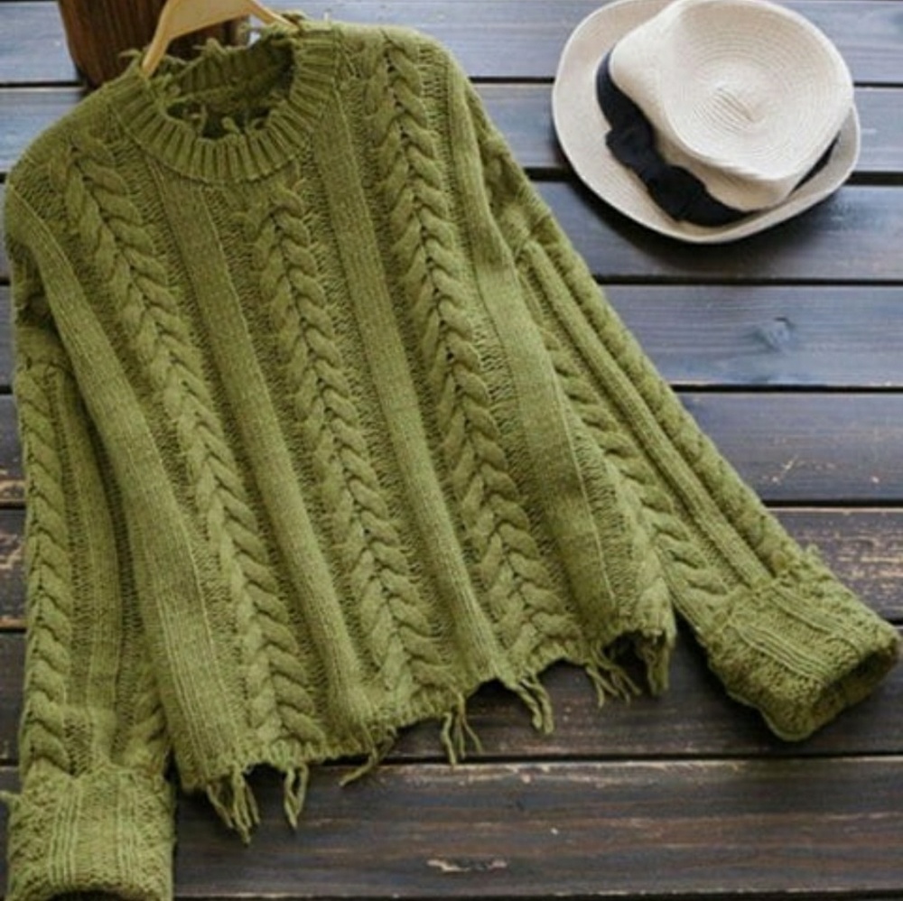 Knit Pullover Sweater